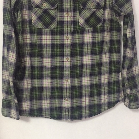 Eddie Bauer Plaid Button Down Shirt - Picture 5 of 10
